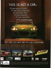 2005 Juiced PS2 Xbox PC THQ Video Game Promo Art Print Ad VTG Rare Mazda RX-8 picture