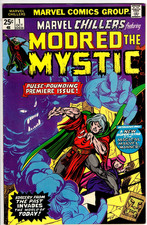 MARVEL CHILLERS #1 (1975): KEY- 1st Mordred the Mystic: FINE picture