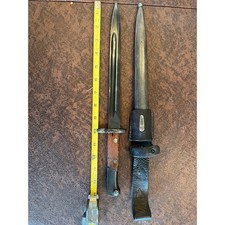 Yugo M48 Mauser Bayonet Scabbard Leather Frog Preduzece 44 Factory 44 picture