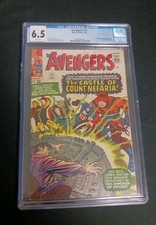 The Avengers #13 CGC 6.5 (Marvel Comics February 1965) 1st App Count Nefaria picture