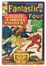 Fantastic Four 34 1965 Marvel Comics VG- 3.5 1st App Gideon *See Description* picture