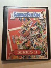1987 Garbage Pail Kid Series 11 Complete 88 Variation Card Set Custom GPK Binder picture