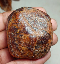Natural Hessonite Garnet Rough Raw Uncut Gemstone Crystal Specimen 619 Ct picture