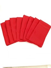 Vintage Red Cloth Napkins for Special Occasions, Holidays,Christmas picture