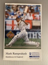 Mark Ramprakash SIGNED Photo England & Middlesex Autograph Cricket picture