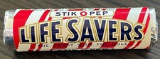 Vintage 1950’s LIFE SAVERS CANDY ROLL  STIK-O-PEP   Unopened  NOS  Mint picture