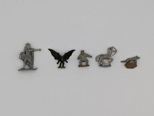 Lot of 5 Miniature Metal Figurines picture