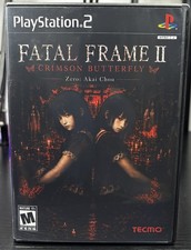 Fatal Frame II Crimson Butterfly PS2  Replacement Case w/Cover  - No Game Disc picture