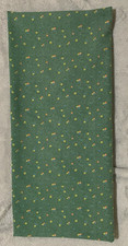 Vintage Originelle Fabric Green Floral Print 2.20 Yards x 44 Inches Wide picture