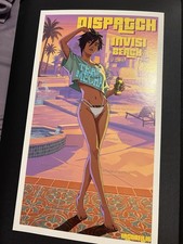 Dispatch x GTA VI Sexy Invisigal Poolside Cover Girl Art Print **READ DESC** picture