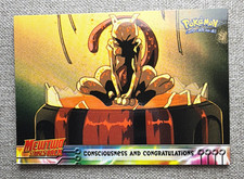 Topps 1998 Pokémon Mewtwo Strikes Back #3 Consciousness and Congratulations picture