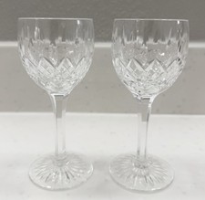 Set of 2 Stuart Crystal 5 3/8” Port Wine Glasses - England - Discontinued picture