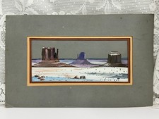 Justin Tso Original Navajo Watercolor Painting 