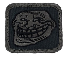 Trollin' Tactical Morale Patch (L18) SWAT Colors 55513 picture