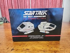 Eaglemoss Star Trek USS Enterprise NCC-1701-D Enterprise Shuttle Set 1 picture