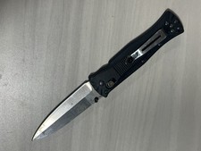 -discontinued- Benchmade 530 Mel Pardue Spear Edge Black Handle Axis Lock picture