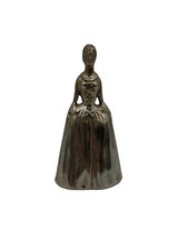 Vintage Virginia Metalcrafters Brass Colonial Williamsburg Lady Table Bell 5