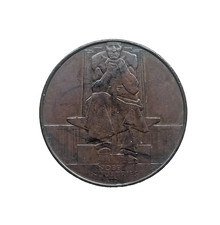 Antique 1924 British Empire Exhibition Medal by Nobel Industries picture