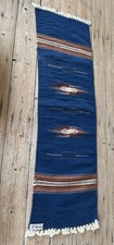 Vintage Ortegas Chimayo Table Runner: 100% Hand Woven Wool. picture