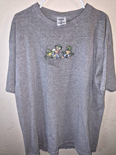 Vintage 90s Alien Nation Workshop Graphic T-Shirt Grey Size XL Collectible Merch picture