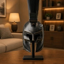 The odyssey Warrior Armor Greek Cosplay 18g King Agamemnon Helmet picture