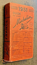 1951 Michelin Red Guide - Beautiful Condition picture