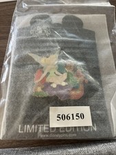 LE 125 Disney Shopping Tinker Bell Rainbow Mushroom Butterfly Relaxing RARE Pin picture