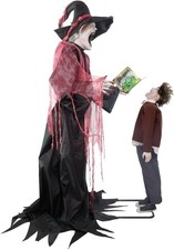 Haunted Hill Farm 7ft Animatronic Soul Harvester by Tekky Motion Light Sound picture
