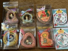 Precious Moments Holiday Ornaments & Magnet Plates Lot X8, NIP 1995, 1996 Enesco picture
