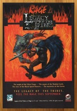 1996 Rage CCG The Legacy of the Tribes Print Ad/Poster Official TCG Cards Art picture