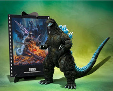 S.H.MonsterArts Godzilla Poster Coloring Ver Movie Graphic Plus Figure New 160mm picture
