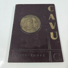 1943 CAVU Class 43-C WWII Pilot Training Yearbook Aviation Cadets 388th Squadron picture