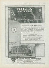 1923 Riley Stokers Parkers Wharf Power Station New Bedford Massachusetts Ad EW1 picture
