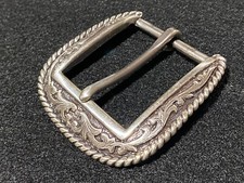 Ariat Belt Unisex Silver Buckle 2007 Limited Edition Original Master Western picture