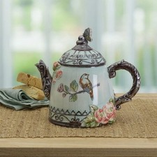 Fitz & Floyd English Garden Teapot picture