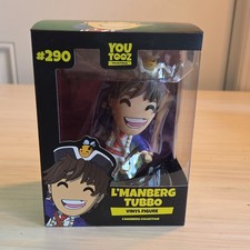 Youtooz L'Manberg Tubbo Vinyl Figure #290 Multicolor Age 15+ #ML290Y picture