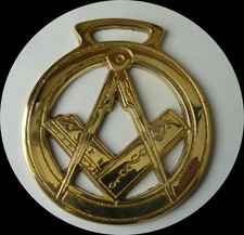 MASONIC - Master Mason 3rd Degree  Horse brass **Back in stock at last**(N491) picture