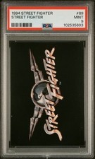 1994 Upper Deck Street Fighter #89 Street Fighter PSA 9 Pop 12 picture