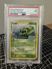 2006 Pokemon EX Crystal Guardians Cacnea Reverse Foil 47/100 PSA 9 Mint picture