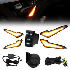 KEMIMOTO Triangle UTV Turn Signal Kit Horn Plug and Play picture