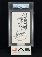 Nik Ranieri Autograph Sketch Card Art Disney Kuzco Artist PSA picture