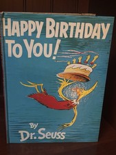 Dr. Seuss Happy Birthday to You Hardcover First Edition (1959) picture