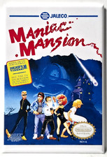 Maniac Mansion Nintendo NES Vintage Game Box 2