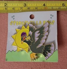 Spooksvilla CUTE Pigeon Bird enamel hat jacket lapel pin picture