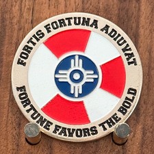 Fortis Fortuna Adiuvat 54 Shooting Training Tactical Challenge Coin  1#40 picture