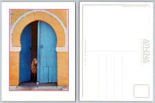 Continental Goat in Doorway John Pasmore Athena International Postcard picture