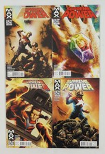 Supreme Power #1 - 4 complete mini series Marvel Max picture