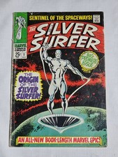 RARE Silver Surfer #1 1968 Marvel Comics Origin Stan Lee John Buscema Silver Age picture