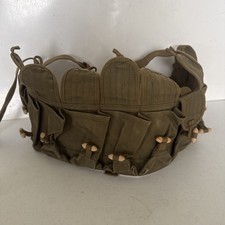 SKS Ten Pocket Bandolier: Chinese Military 7.62x39mm Type 56 10-Pocket Chest Rig picture