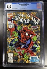 Web of Spider-Man #70D CGC 9.6 1990 🔥  picture